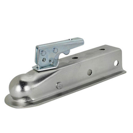 QUICK PRODUCTS Quick Products QP-HS3023Z Zinc Trigger-Style Trailer Coupler - 2" Ball, 2" Channel - 3,500 lbs. QP-HS3023Z